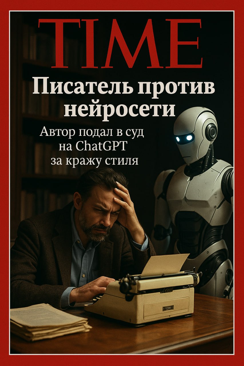 Когда слова крадут молча: писатель судится с ИИ за кражу своего "я"
Он думал, что стиль — это то, что невозможно подделать | Сетка — социальная сеть от hh.ru