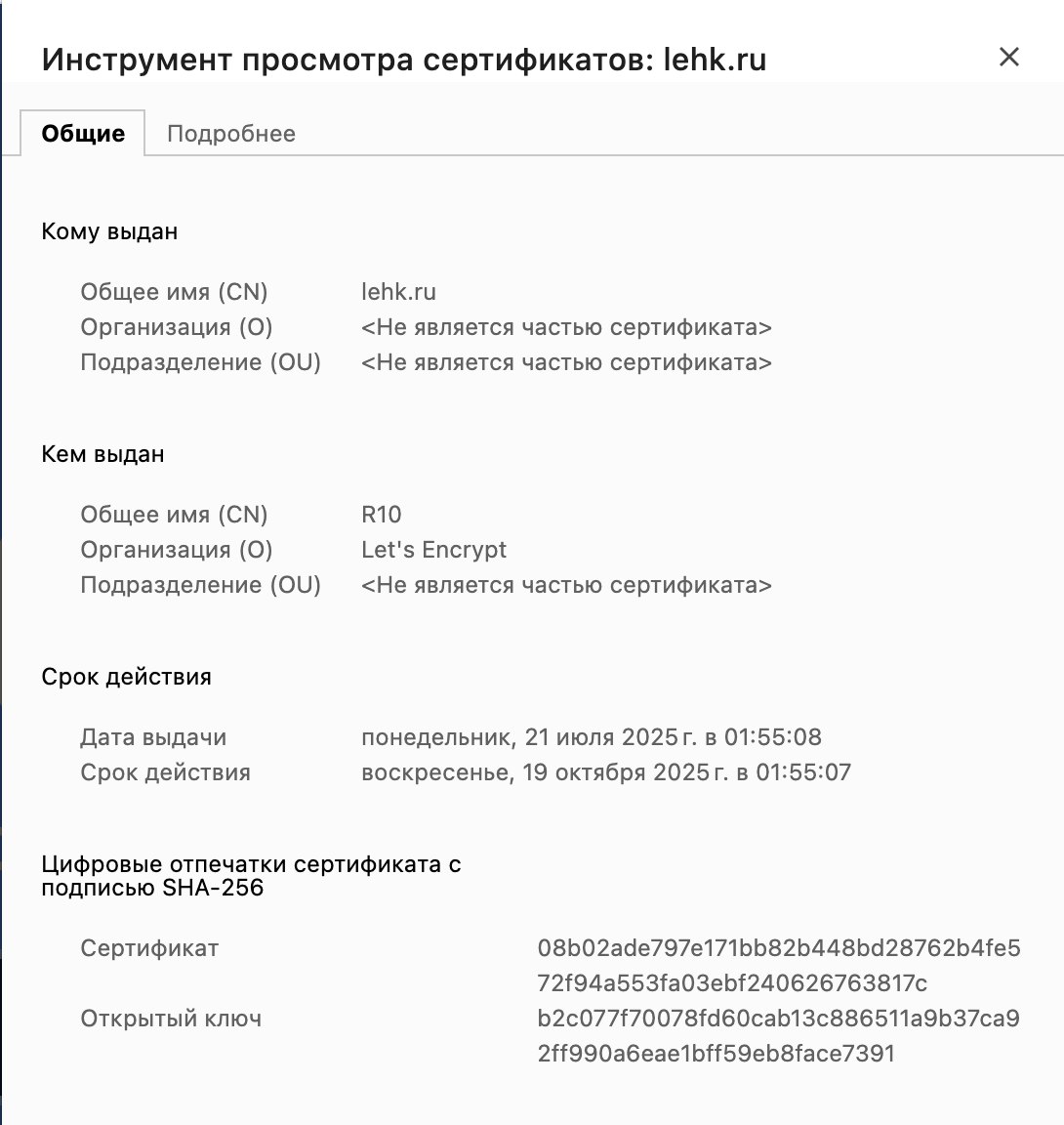 Мы получили SSL сертификат | Сетка — социальная сеть от hh.ru