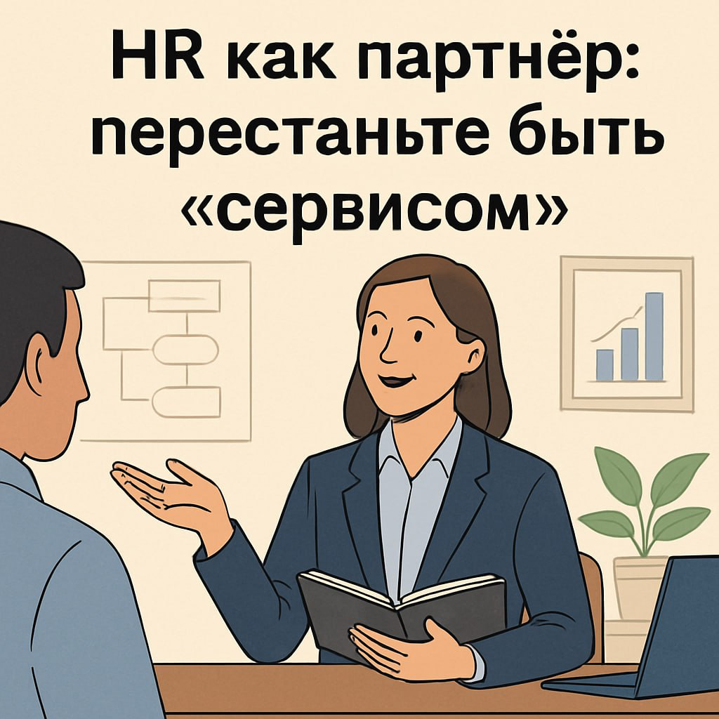 HR - не обслуживающий персонал. HR - стратегический партнёр. | Сетка — социальная сеть от hh.ru