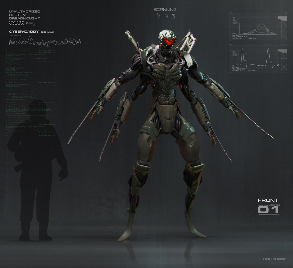 Concept design “Cyber-daddy” | Сетка — социальная сеть от hh.ru