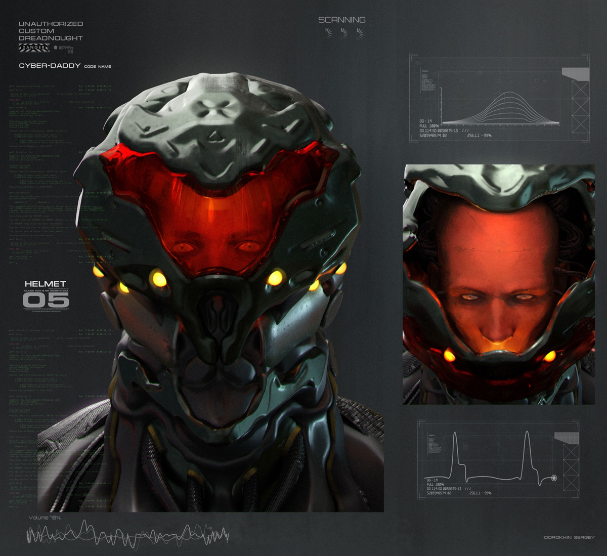 Concept design “Cyber-daddy” | Сетка — социальная сеть от hh.ru