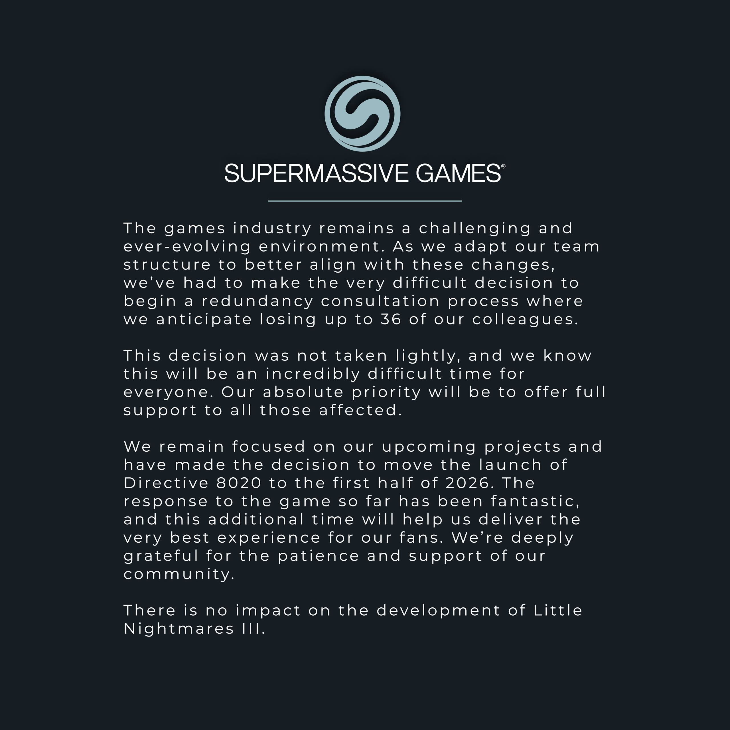 SUPERMASSIVE GAMES
Индустрия видеоигр остается сложной и постоянно развивающейся средой | Сетка — социальная сеть от hh.ru