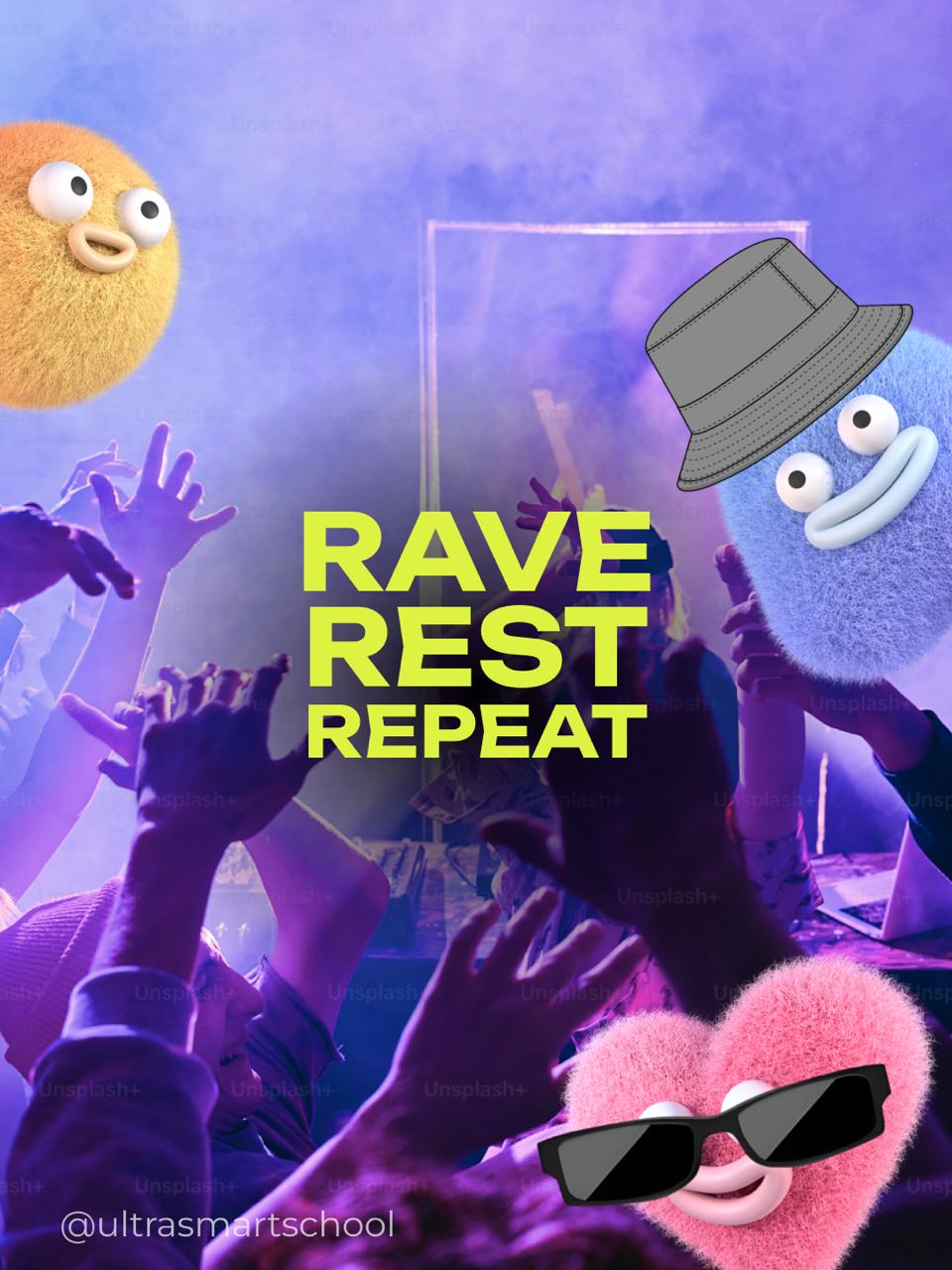 #cultureshock Rave, Rest, Repeat — новый wellness? 🪩
Да, ты не ослышался. Пока мы представляли wellness как чашку матчи, йогу в 7 утра и детокс-ретрит, на Западе случился… переворот | Сетка — социальная сеть от hh.ru