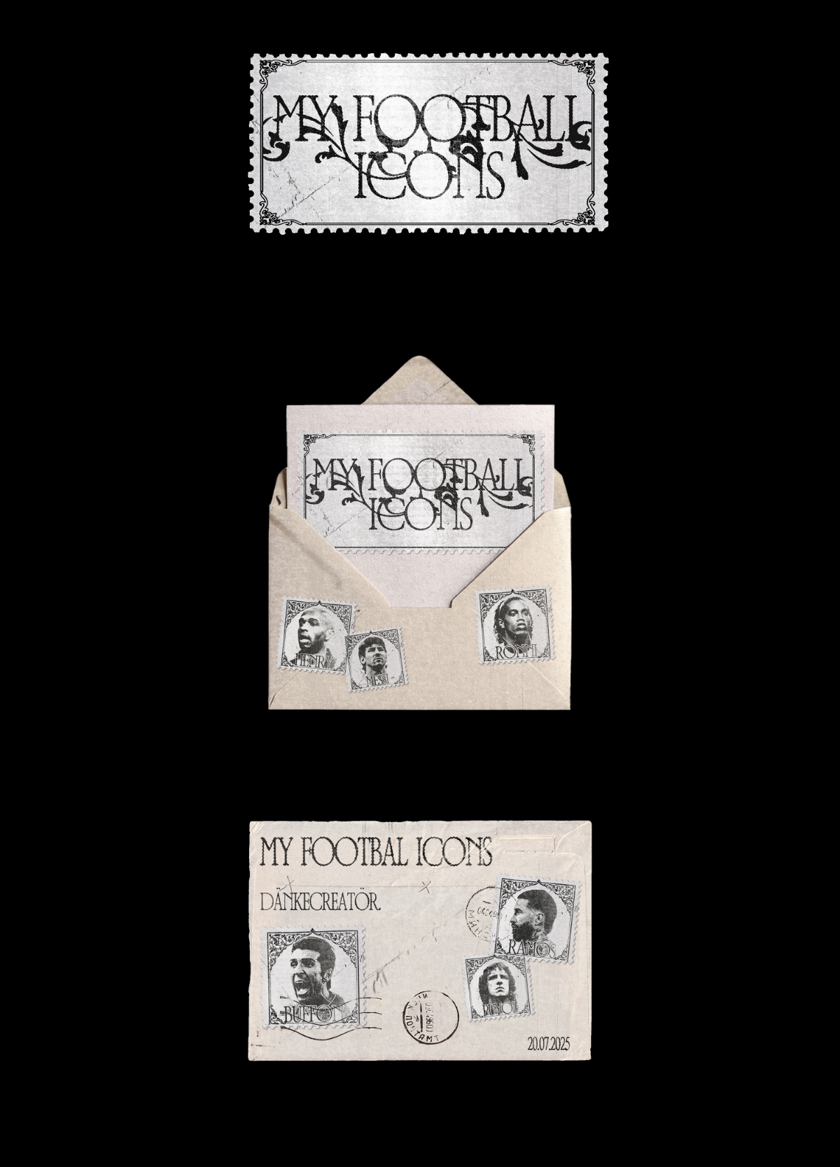 MY FOOTBALL ICONS (stamp design) | Сетка — социальная сеть от hh.ru