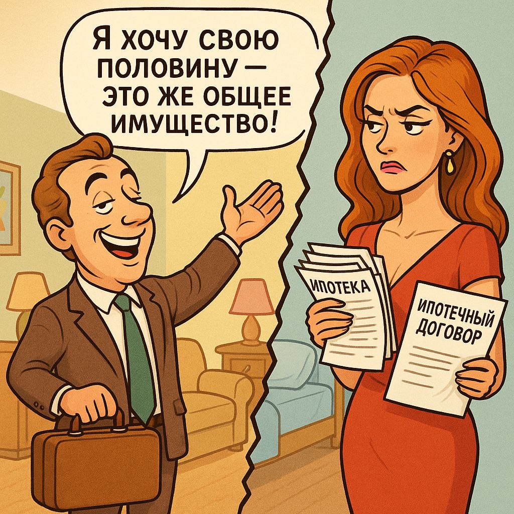 🏠 ПЛАТИЛ ИПОТЕКУ ОДИН, А ВТОРОЙ ХОЧЕТ ПОЛОВИНУ!
Юридический разбор типичного спора при разводе
Продолжаем разбираться в юридических тонкостях семейно-денежных отношений 💼💔
Несколько раз ко мне обращал... | Сетка — социальная сеть от hh.ru