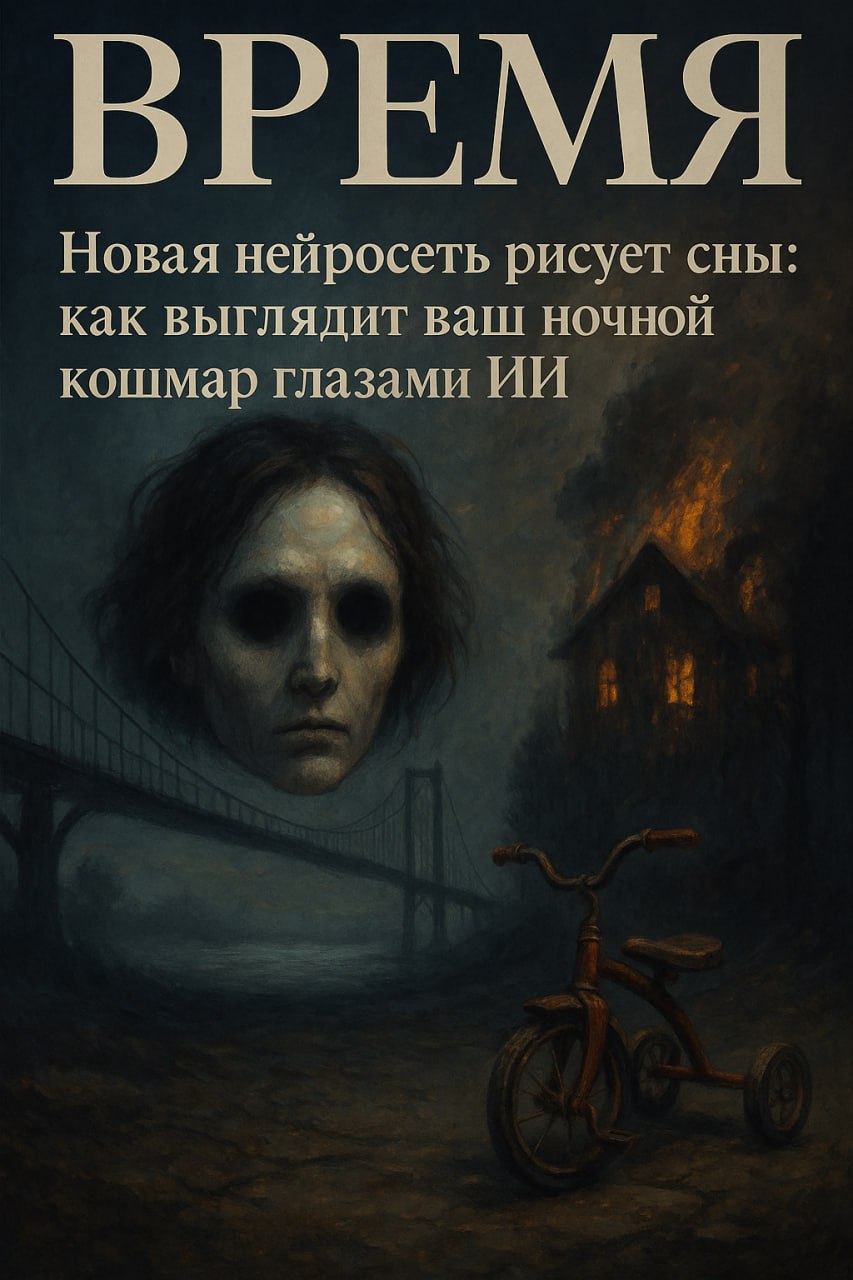 Сны, нарисованные машинами: когда ИИ заглядывает в подсознание.
Всё началось с вопроса: «А как выглядят мои сны, если их увидит не психоаналитик, а машина?»
На экране — тревожное безмолвие | Сетка — социальная сеть от hh.ru