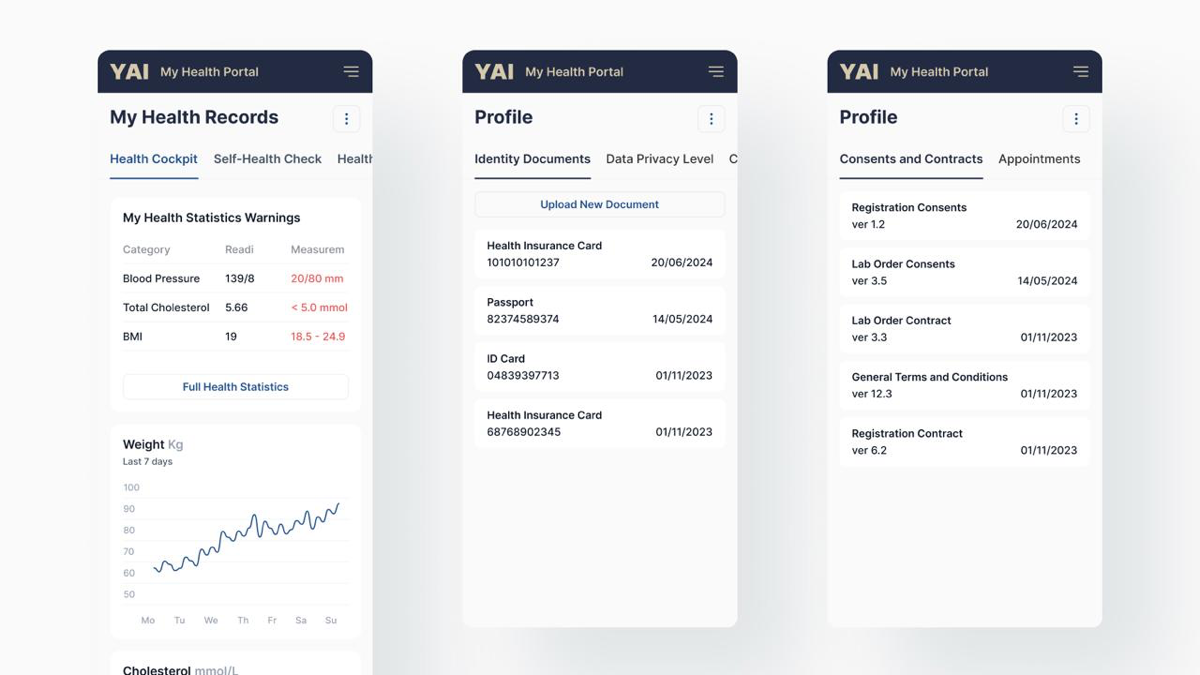 Друзья, делюсь еще одним проектом из недавнего опыта:
MyHealth Portal – сервис для отслеживания показателей здоровья на основе результатов анализов | Сетка — социальная сеть от hh.ru