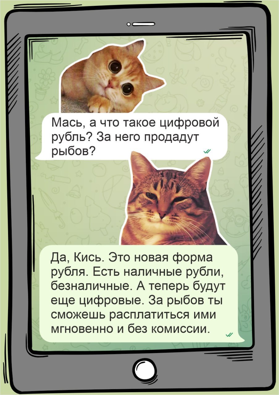 Что представляет собой цифровой рубль?🪙
Это еще одно средство для платежей и переводов, которое не подвергается комиссии и лимитам. Вокруг цифрового рубля появилось много слухов и домыслов | Сетка — социальная сеть от hh.ru