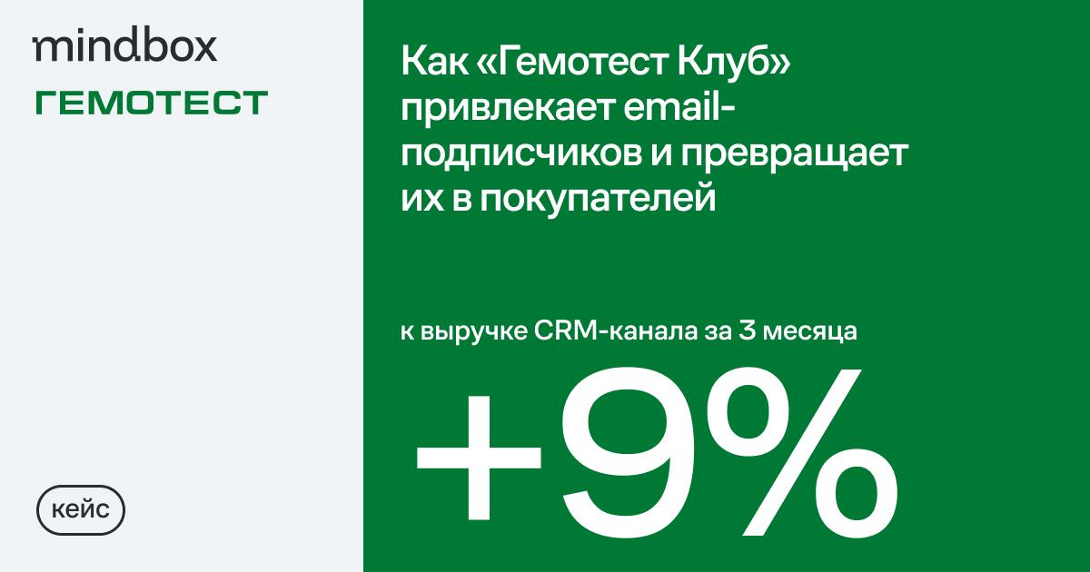 «Гемотест» запустил клуб email-подписчиков с особыми привилегиями. Каждый месяц для участников — новые акции с промокодами, подарками от партнеров и розыгрышами призов | Сетка — социальная сеть от hh.ru