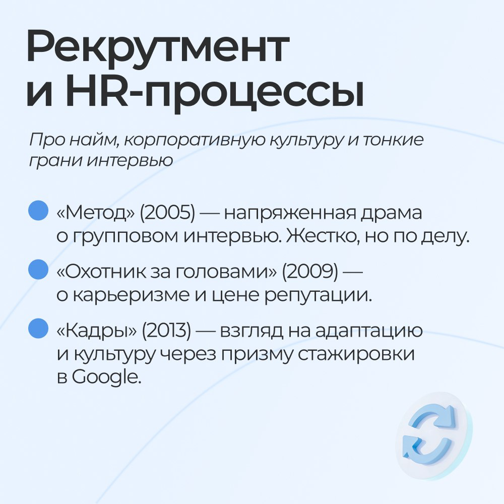 HR-кинотеатр: 15 фильмов, которые прокачают soft skills | Сетка — социальная сеть от hh.ru