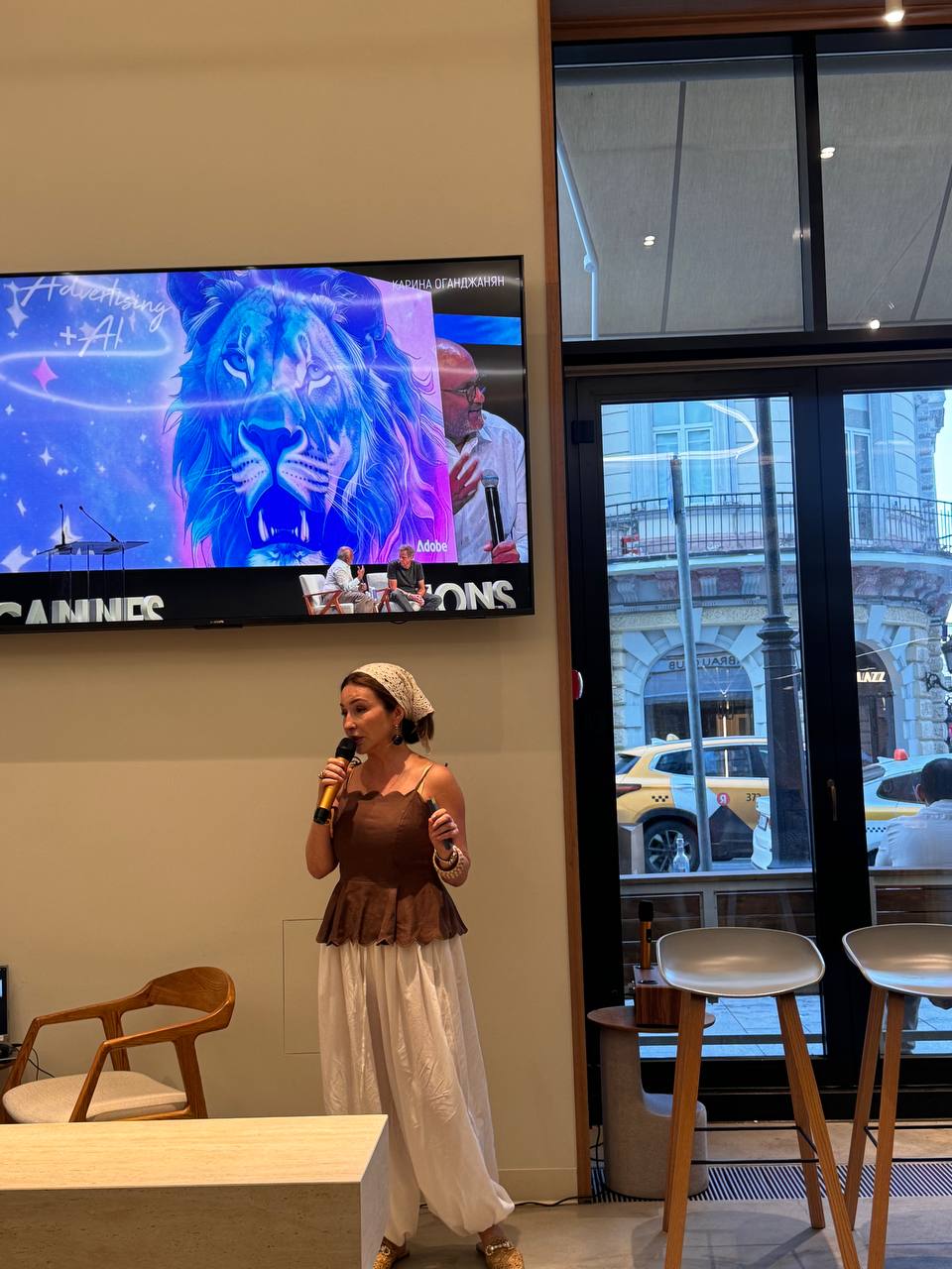 Мы сегодня в рамках заседания СМО Клуба в пространстве Абрау Дюрсо на Петровке слушали троих спикеров по результатам Cannes Lions 2025 | Сетка — социальная сеть от hh.ru