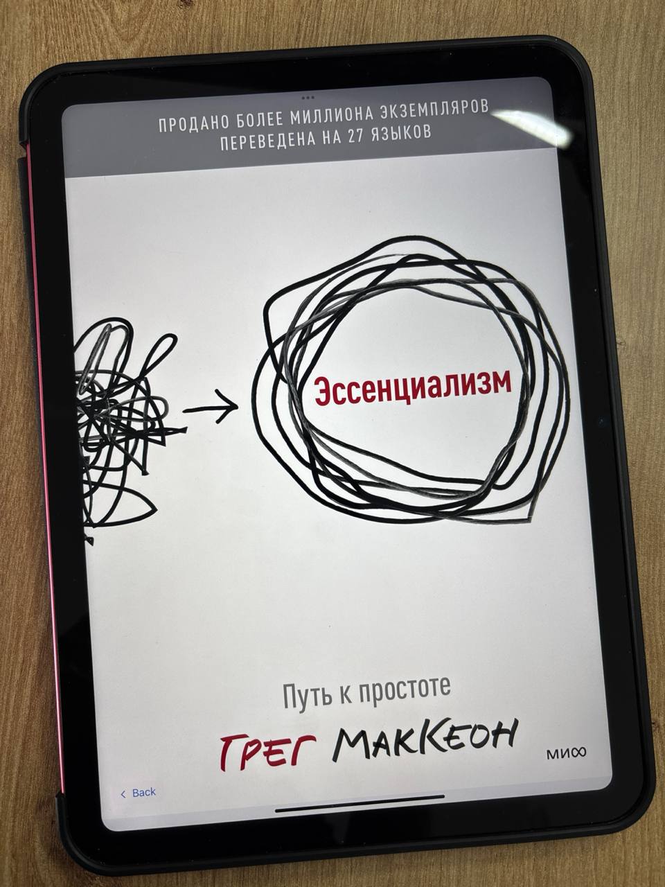 «Эссенциализм», Грег МакКеон
Недавно я понял, что в моей жизни снова появилась бесполезная работа. Поэтому я в очередной раз взялся за вопрос увеличения личной продуктивности | Сетка — социальная сеть от hh.ru