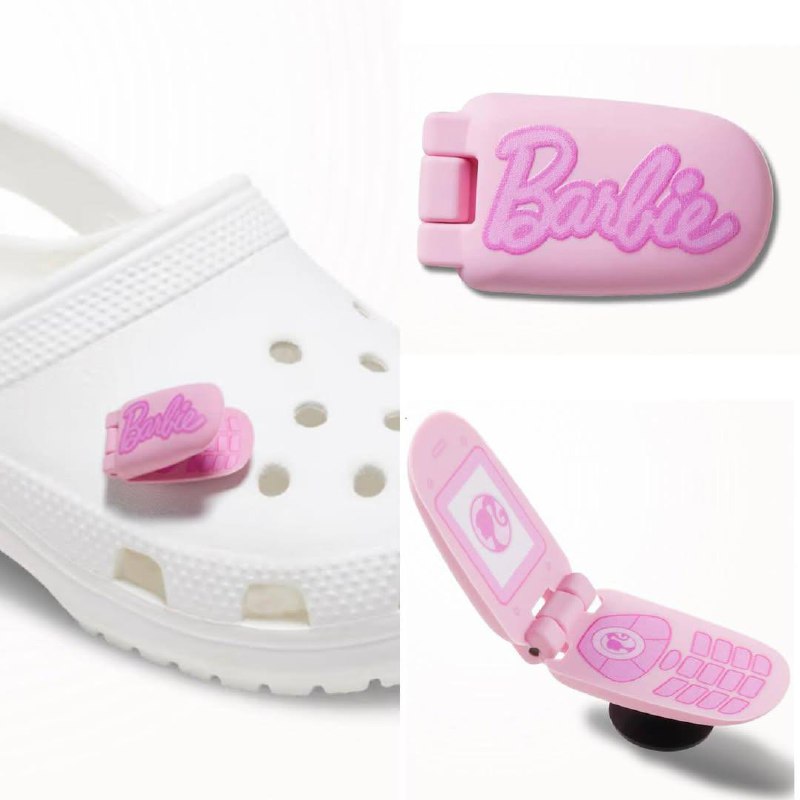 Crocs дропнули новую коллекцию по Barbie! В линейке клогги, сандали и джиббитсы, а главное — всё розовое. | Сетка — социальная сеть от hh.ru