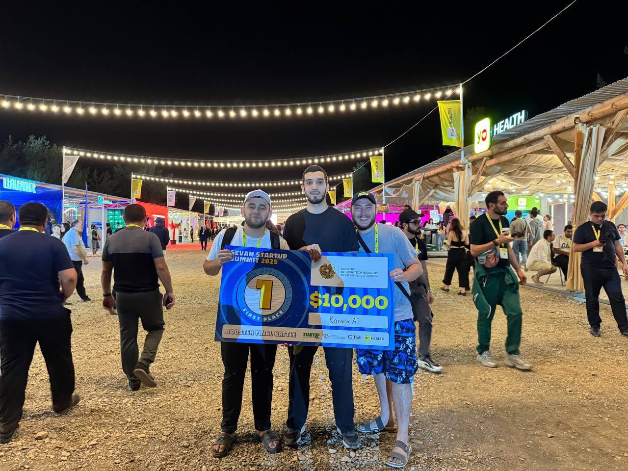 🇺🇿 Karmon AI выиграла $10 000 на Sevan Startup Summit 2025
Стартап из Узбекистана занял первое место на международном саммите | Сетка — социальная сеть от hh.ru