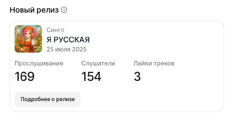 Шок: мы наконец-то попали в рекомендации Яндекс Музыки!
Для первых 2 дней идем шикарно, пусть волна хайпа мчит дальше 🌊🌊🌊 | Сетка — социальная сеть от hh.ru