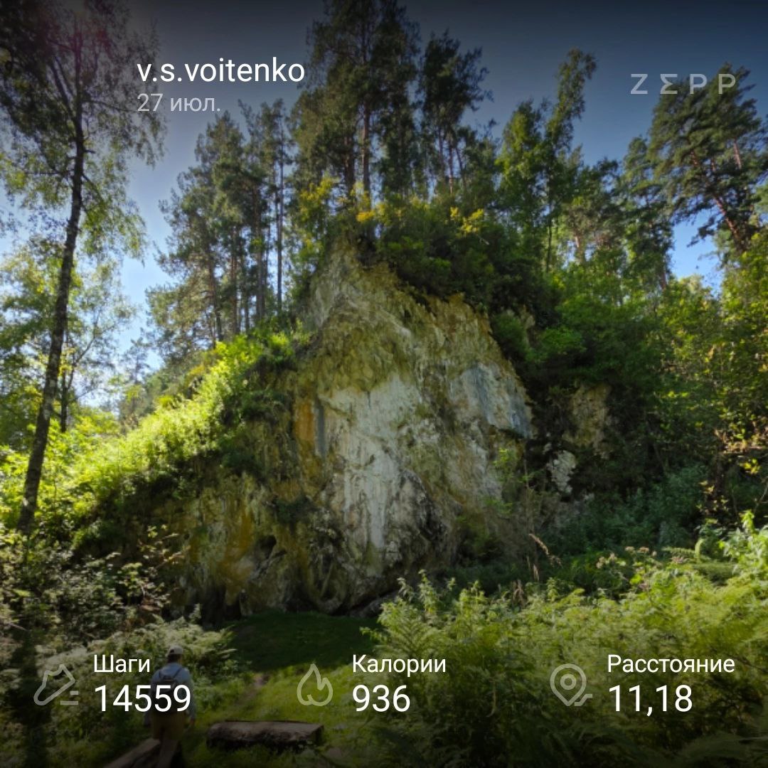 Нешуточно разгулялся по Алтаю. Всего за неделю прошёл пешком 113.2 км.
Мало? Возможно! Но не для меня :) Я обычно в день прохожу 2.5 км, ибо это мой путь до работы и обратно домой | Сетка — социальная сеть от hh.ru