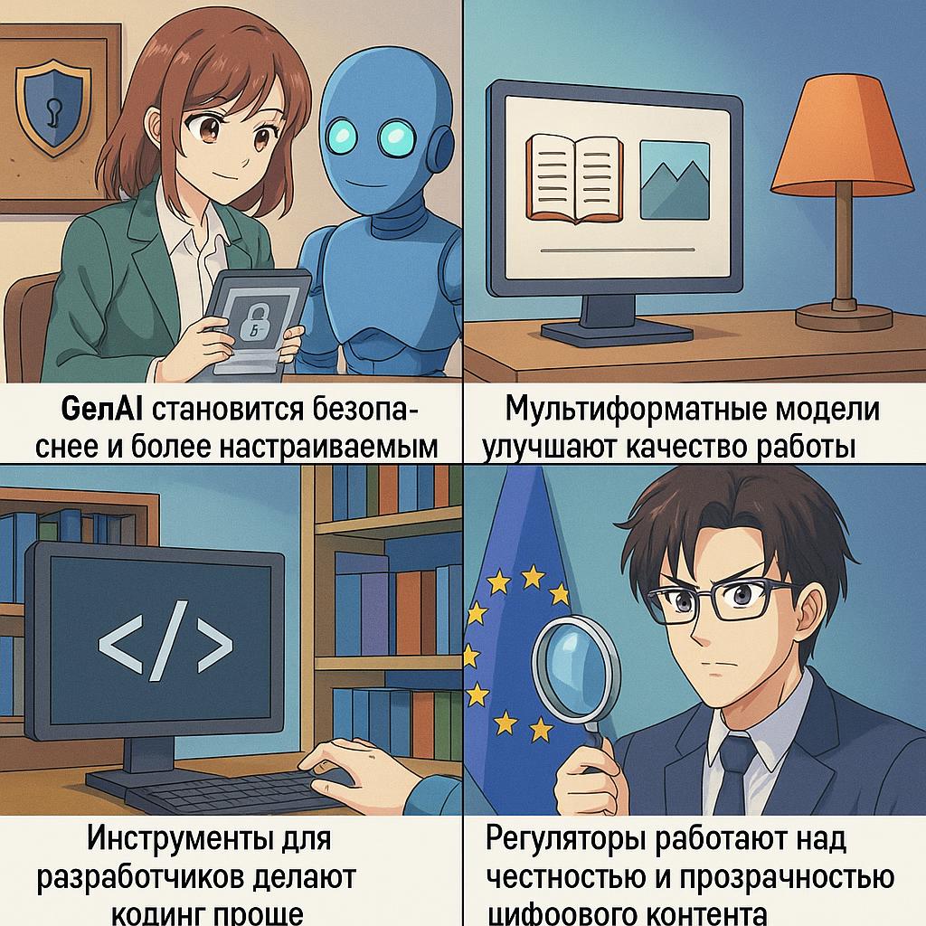 Новости GenAI 27 июля 2025
Сегодня расскажем о ключевых новинках в мире генеративного ИИ, которые делают работу с технологиями проще и эффективнее | Сетка — социальная сеть от hh.ru