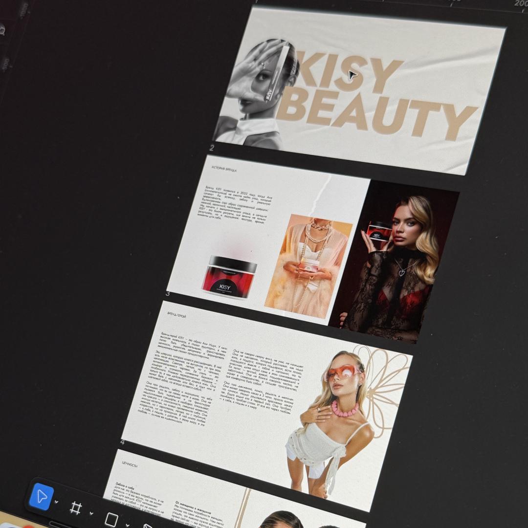 ❕наконец-то делюсь презентацией для бренда KISY BEAUTY
📎работа не вызвала сложностей, сделала практически на одном дыхании (сроки и сраки уже горели, поэтому по-другому было никак) | Сетка — социальная сеть от hh.ru