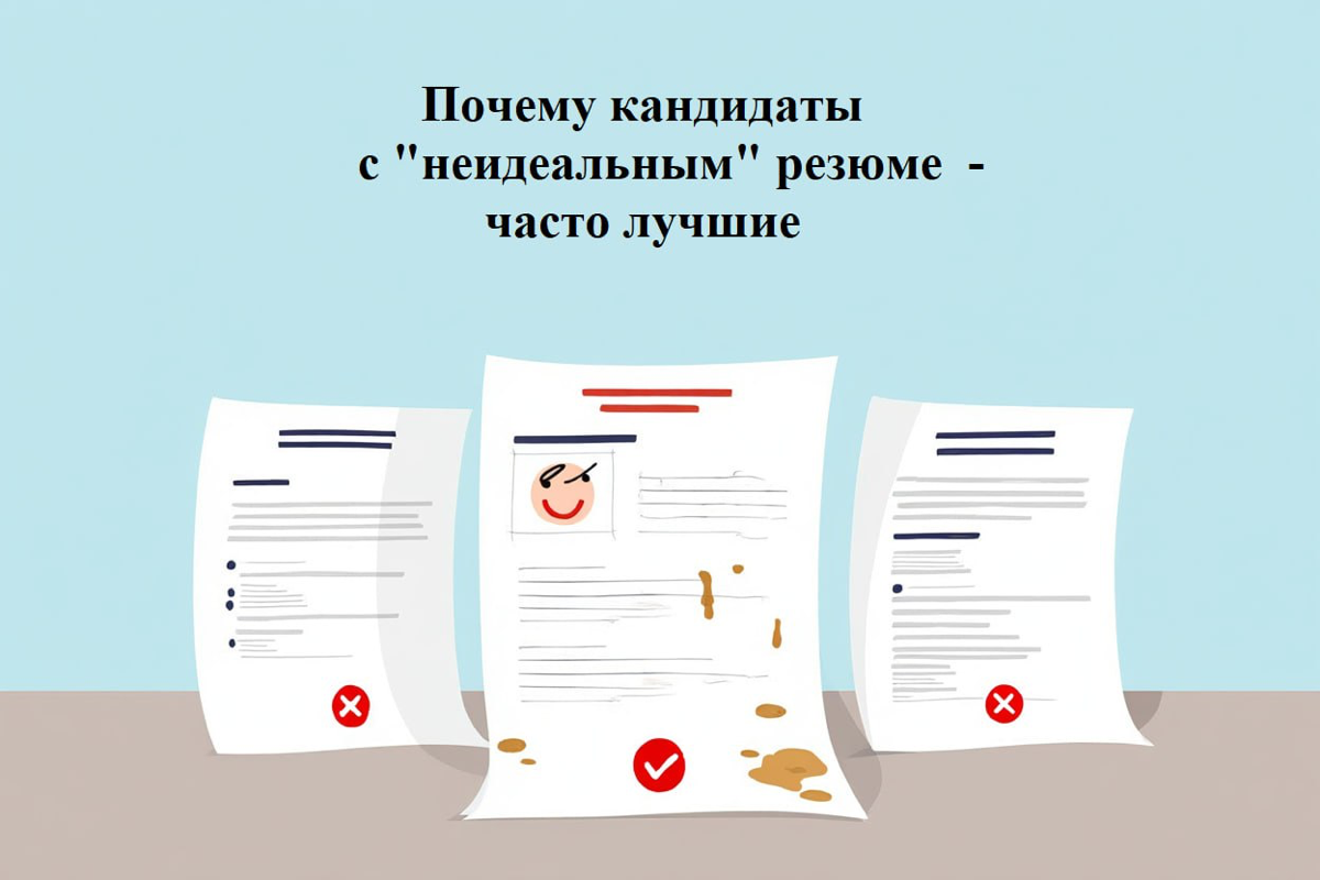 Почему кандидаты с «неидеальными» резюме - часто лучшие | Сетка — социальная сеть от hh.ru