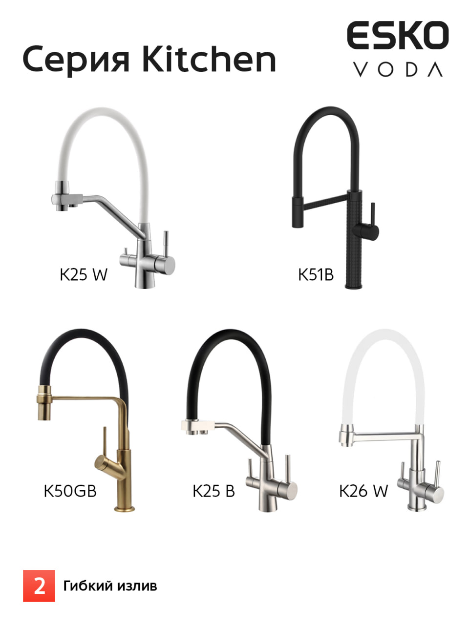 🍴 Серия Kitchen — всё, что нужно для кухни
Мы собрали кухонные смесители из коллекций ESKO и VODA и распределили их не по названиям, а по главному параметру выбора — по тому, что действительно важно п... | Сетка — социальная сеть от hh.ru