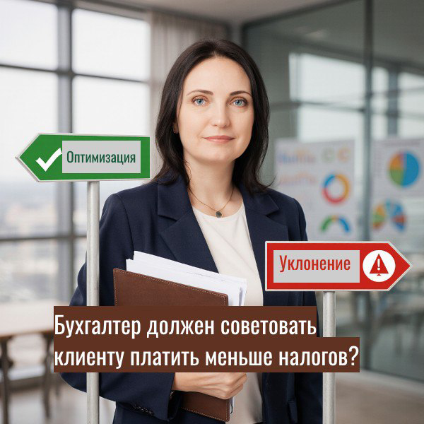 Бухгалтер должен советовать клиенту платить меньше налогов? | Сетка — социальная сеть от hh.ru