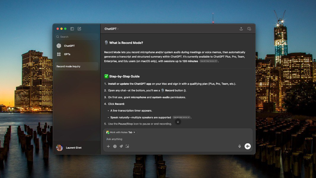 ChatGPT теперь сам ведет протокол встречи | Сетка — социальная сеть от hh.ru