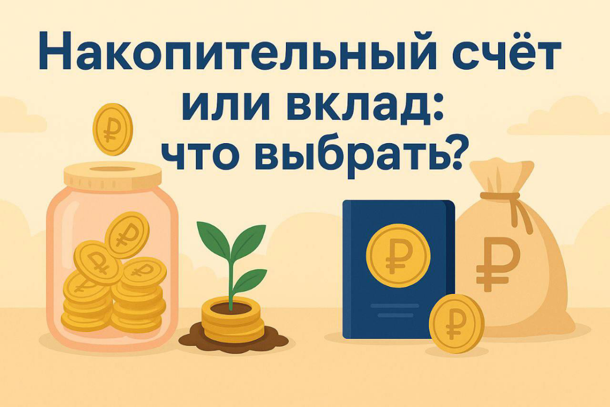 🤔Накопительный счёт или вклад — что выбрать?
На первый взгляд, они похожи: и там, и там деньги растут, лежат в банке, и даже страхуются государством. Но если вы копите деньги — важно понять разницу | Сетка — социальная сеть от hh.ru