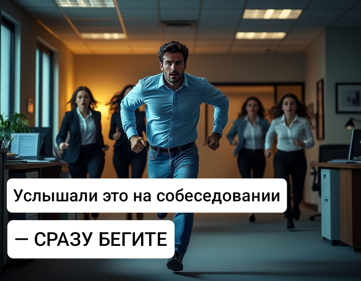 Когда бежать от работодателя: топ-7 «красных флагов» | Сетка — социальная сеть от hh.ru