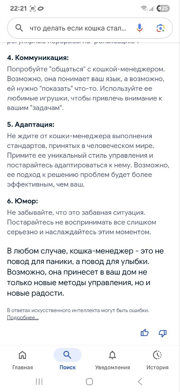 Что делать, если кошка стала проджект менеджером - по мнению ИИ...
Это был субботний вечер, мы развлекались как могли🙈🙈🙈 | Сетка — социальная сеть от hh.ru