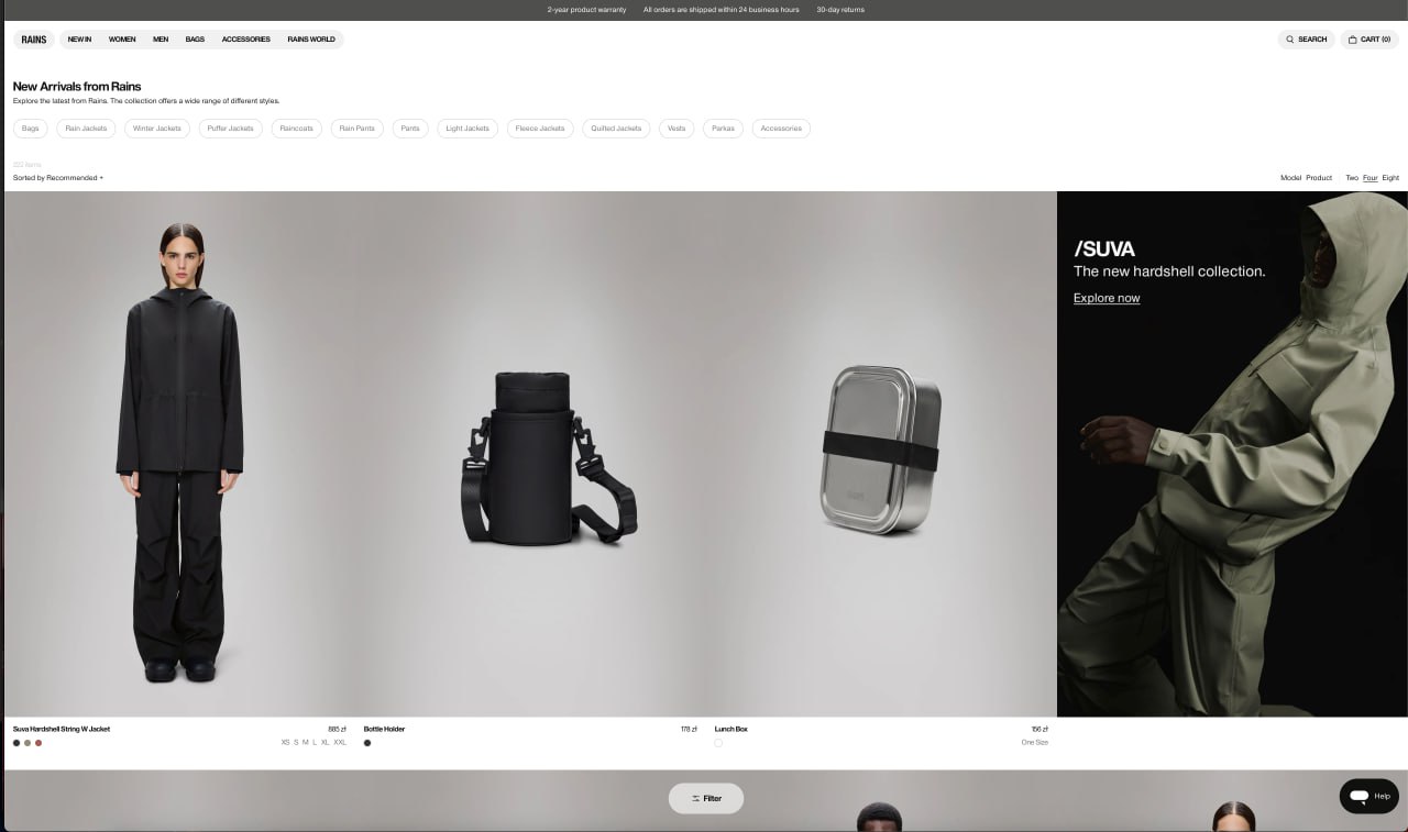 Еще один сайт с интересной карточкой товара, а еще меню и поиском.
#web #ecommerce #navbar
UI Crate - библиотека UI решений для вдохновения | Сетка — социальная сеть от hh.ru