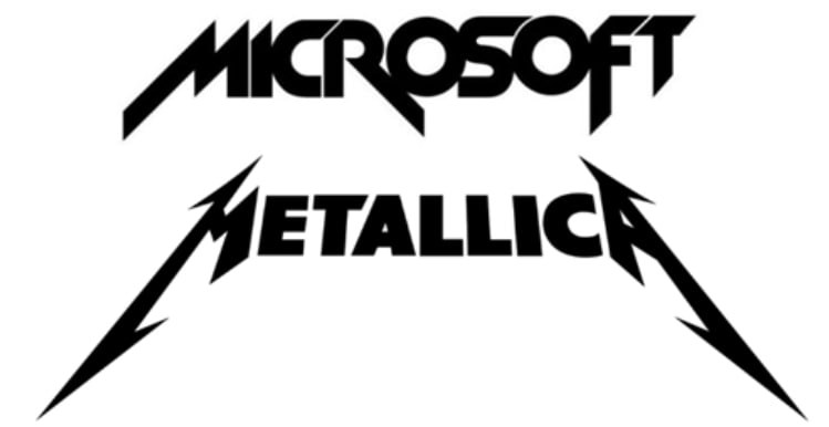 Когда-то метал был популярен)
О, времена! Оказывается второй логотип Microsoft (1980-1981 гг.) был выполнен в стиле хеви-метал | Сетка — социальная сеть от hh.ru
