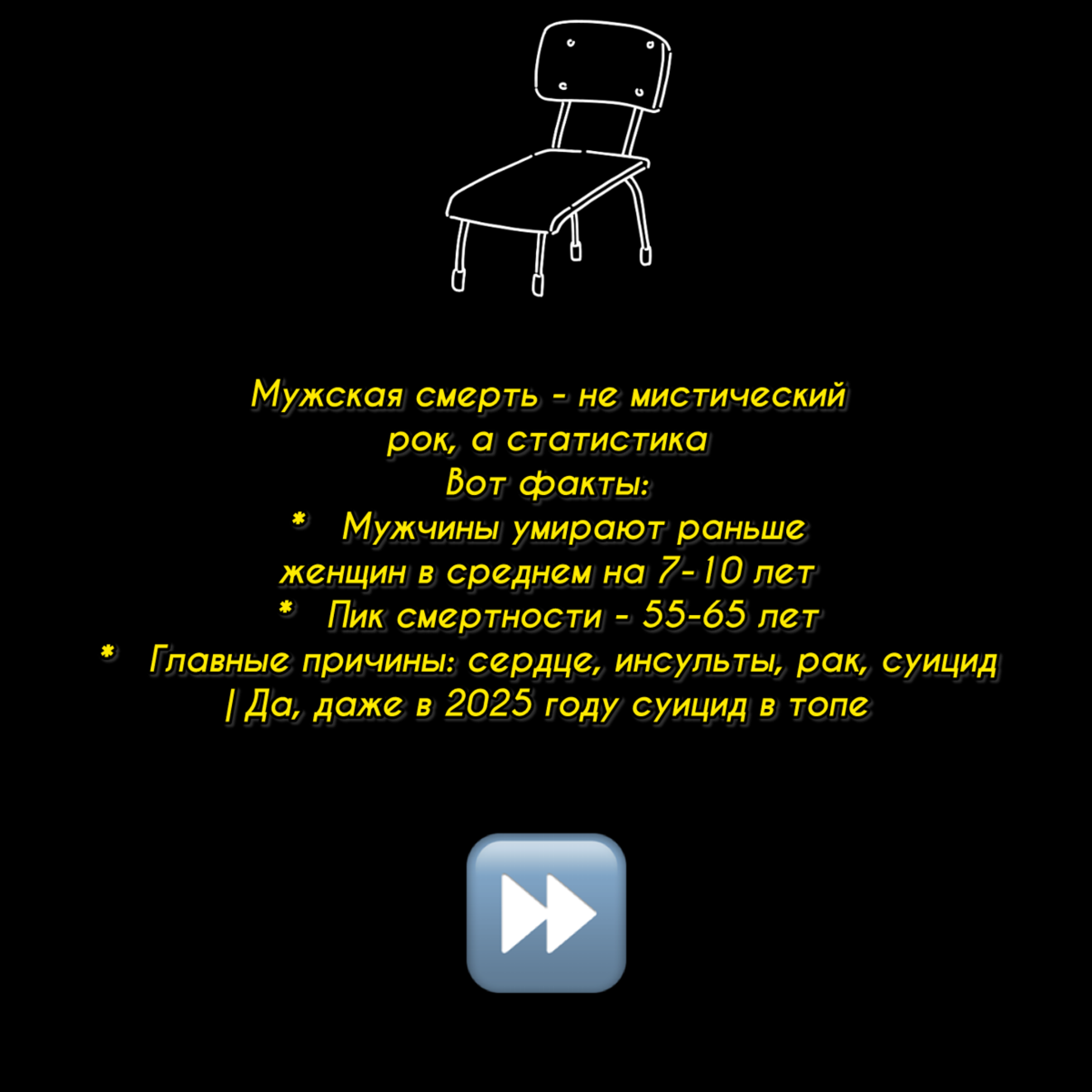 Почему мужчины массово мрут после 50? | Сетка — социальная сеть от hh.ru