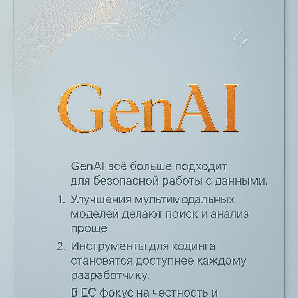Новости GenAI 4 августа 2025
OpenAI прокачала Private GenAI — теперь модели можно гибко адаптировать под нужды бизнеса, а безопасность хранения информации стала выше | Сетка — социальная сеть от hh.ru