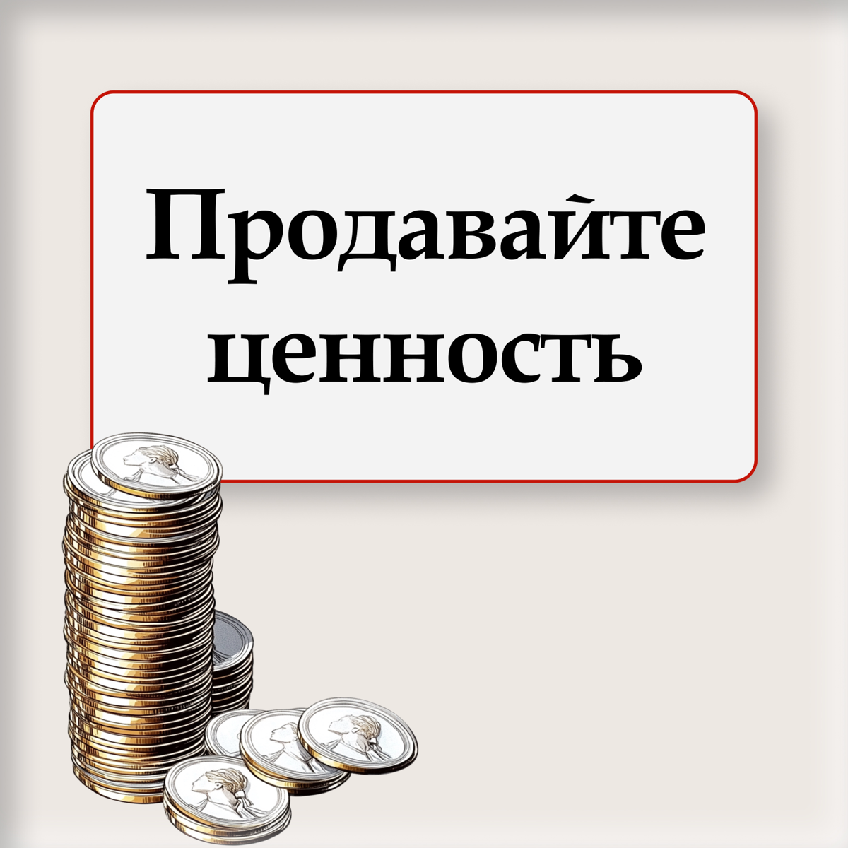 ❖ Продавайте ценность, не стоимость ❖ | Сетка — социальная сеть от hh.ru