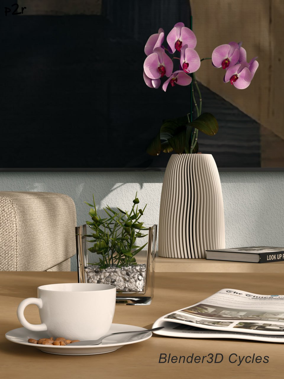 Визуализация в 3Ds Max и Blender3D. Все модели из blenderkit и одни цветочки с FAB (те что самые красивые).
Заказчику особой разницы нет | Сетка — социальная сеть от hh.ru