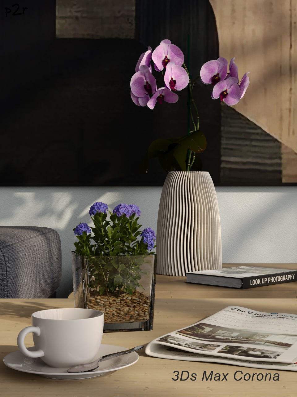 Визуализация в 3Ds Max и Blender3D. Все модели из blenderkit и одни цветочки с FAB (те что самые красивые).
Заказчику особой разницы нет | Сетка — социальная сеть от hh.ru