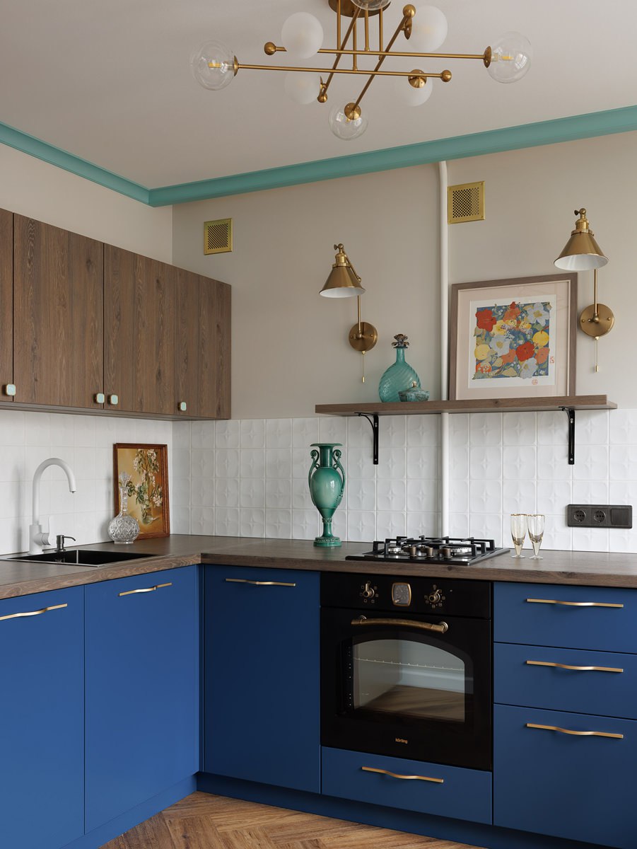 Как дизайнеру Александре Якушенко удалось сделать в центре Петербурга стильную современную квартиру и сохранить старую советскую мебель — смотрите на сайте wajournal | Сетка — социальная сеть от hh.ru