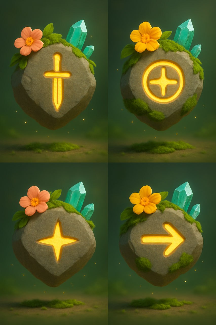 ✨ Зачарованные игровые иконки: Создаем UI-кит с помощью AI!
Ищете уникальные иконки для вашего фэнтези-проекта, игры или приложения? Этот новый промпт для ChatGPT — настоящая сокровищница! Он генериру... | Сетка — социальная сеть от hh.ru