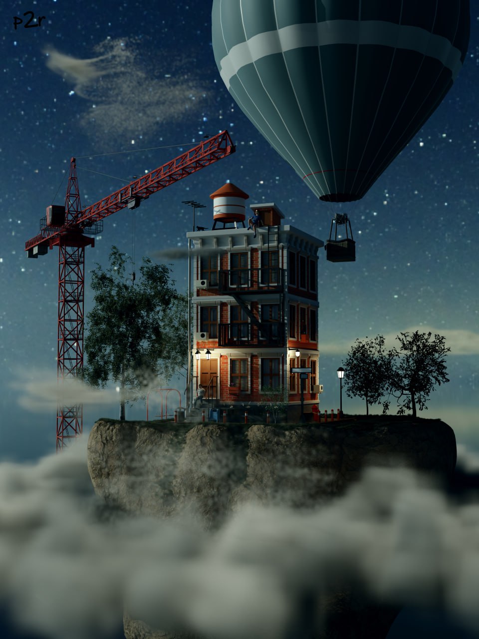 3D-визуализация экстерьера — ваш проект в любой реальности.
Четкие формы, продуманное окружение, атмосфера без лишних слов. Этот дом в облаках — не выглядит уже, как фантазия | Сетка — социальная сеть от hh.ru