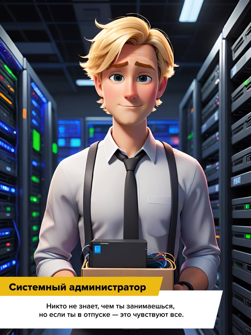 Команда РТ-ИБ, как всегда — неугомонный креатор.
А кто ты сегодня?
🔥 — SOC-аналитик
💛 — Backend-разработчик
👾 — Системный администратор
👍 — Инженер по безопасности
✍️ — Пентестер | Сетка — социальная сеть от hh.ru
