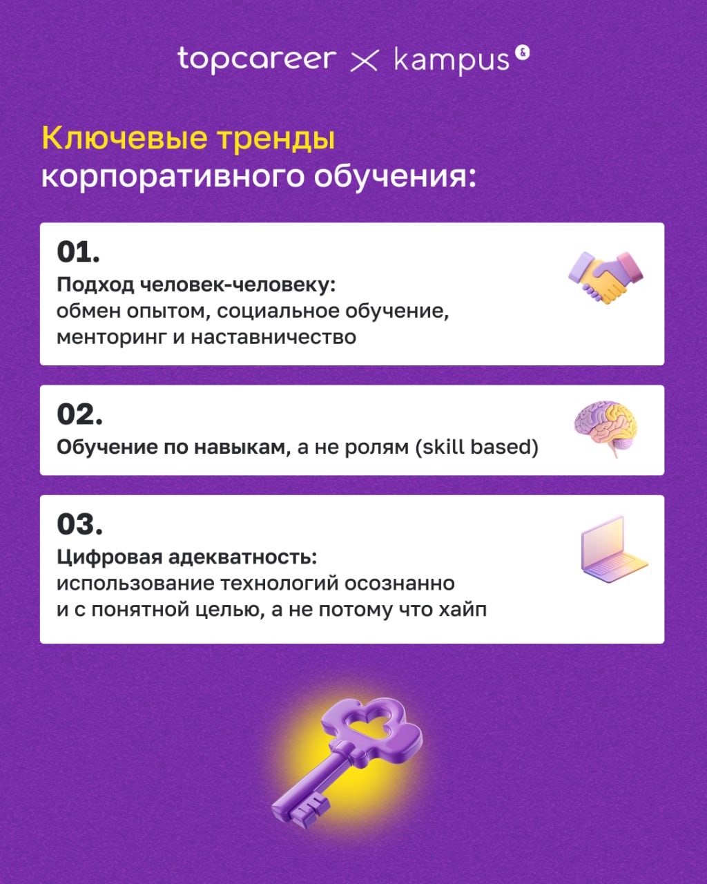 🔏🔐🔒🔓 Честный разговор о корпоративном обучении и карьере с kampus и topcareer
🌟 В новом выпуске основатель topcareer Светлана Смольникова и Надя Макова, основатель и управляющий партнер LX-платформы k... | Сетка — социальная сеть от hh.ru