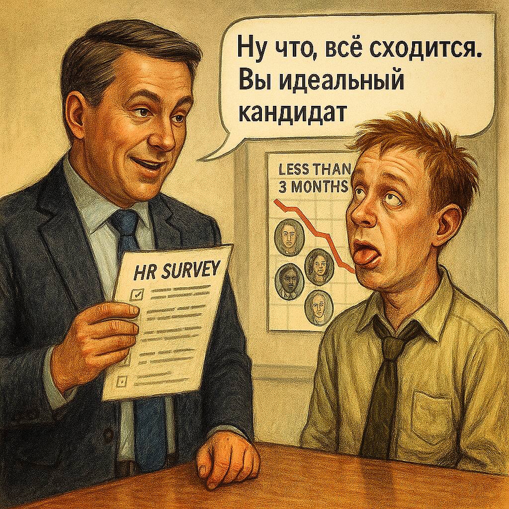 🧠 Ловушка Байеса: как мы увольняем лучших, продвигаем случайных и строим культы вместо команд
HR-аналитика выросла.
Оценка потенциала - в BI системах.
Фидбэк - в реальном времени | Сетка — социальная сеть от hh.ru