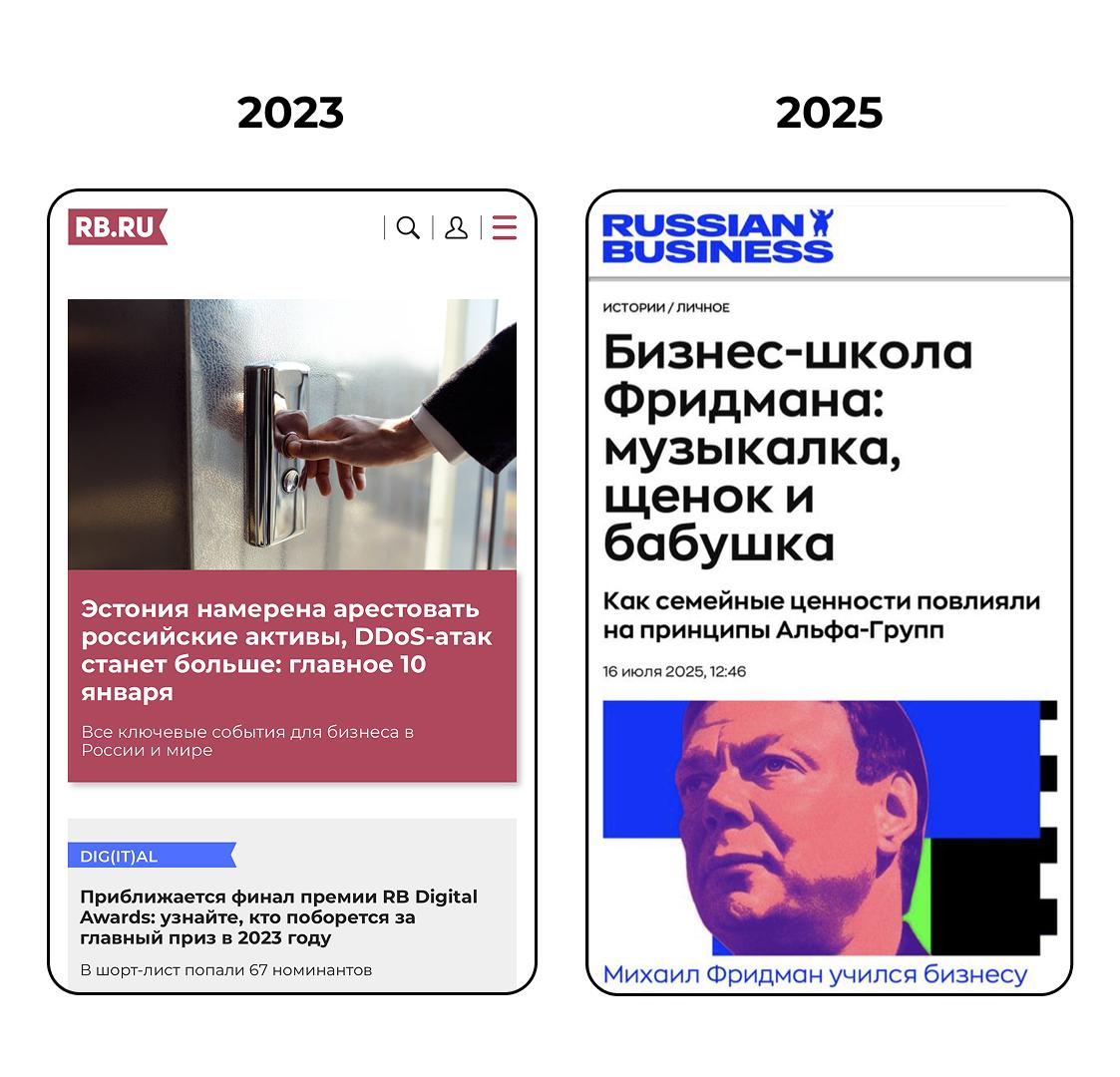 Главная новость дня в сообществе: Rusbase перезапустили. Как «было» вы уже видели, показываю «стало» — Russian Business | Сетка — социальная сеть от hh.ru
