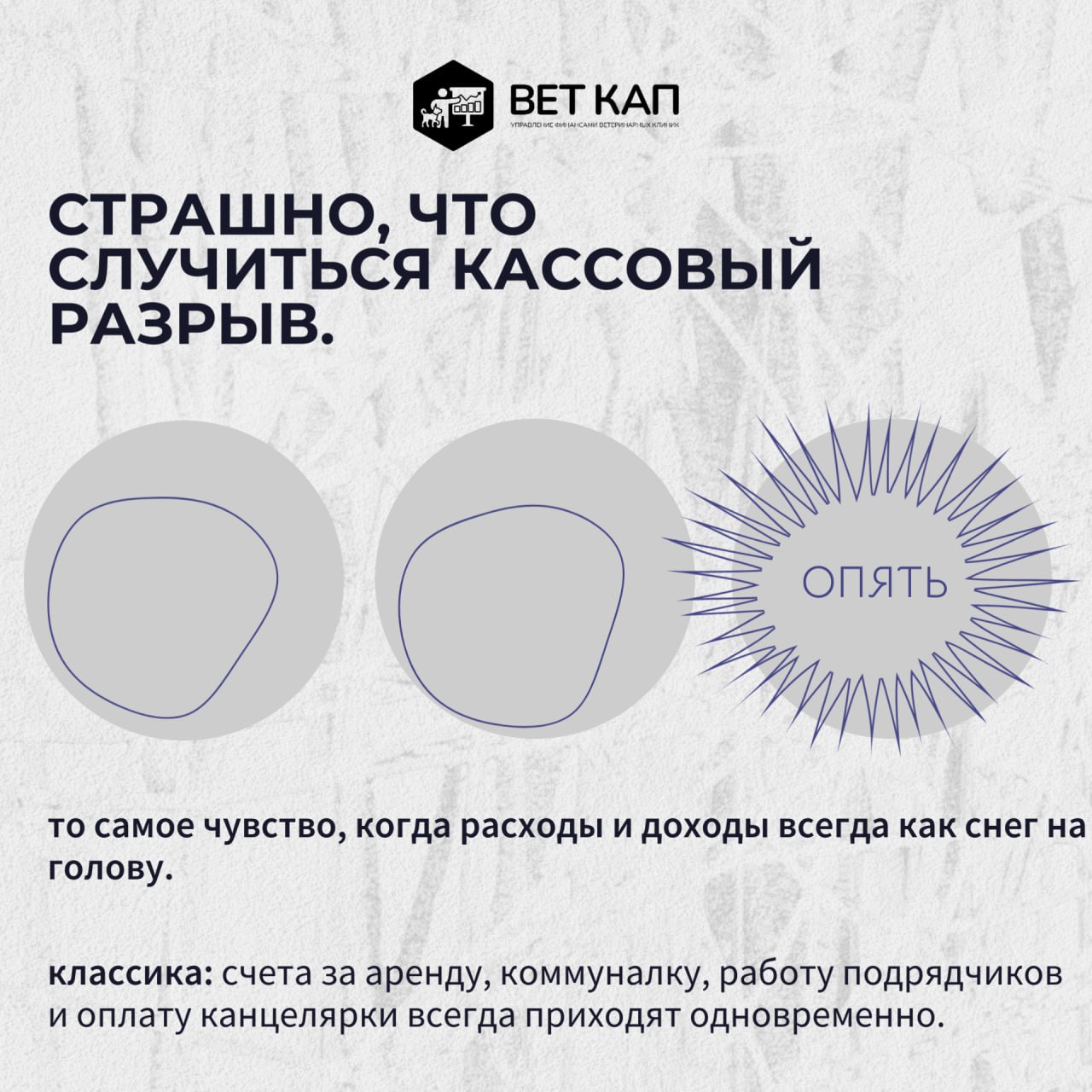 Вам знакомо чувство фантомного дедлайна? 😱
То ощущение тревоги, когда в клинике вроде всё спокойно, но кажется, что вы что-то упускаете… Или не кажется? 🤔
Собрали классику тревог владельцев ветеринарн... | Сетка — социальная сеть от hh.ru