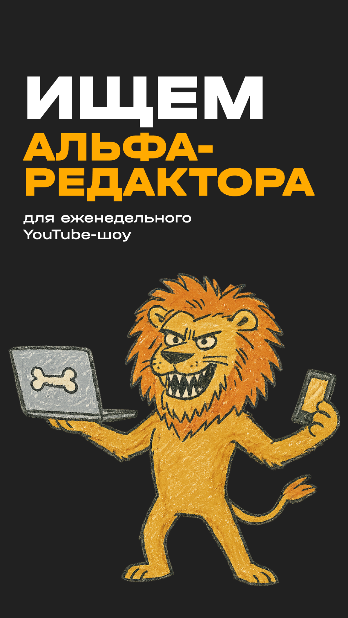 UNSEEN ИЩЕТ АЛЬФА-РЕДАКТОРА! | Сетка — социальная сеть от hh.ru