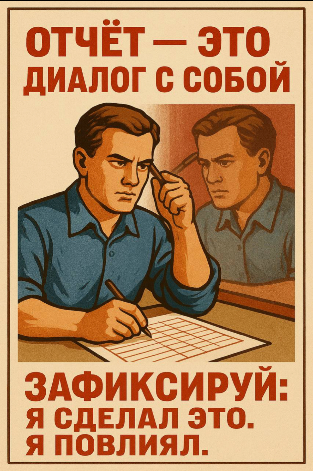 Отчёт — это не табличка. Это диалог с собой. | Сетка — социальная сеть от hh.ru