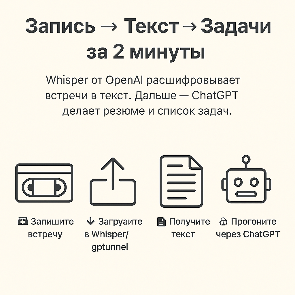 Запись встречи → Текст → Краткое саммери под рукой | Сетка — социальная сеть от hh.ru