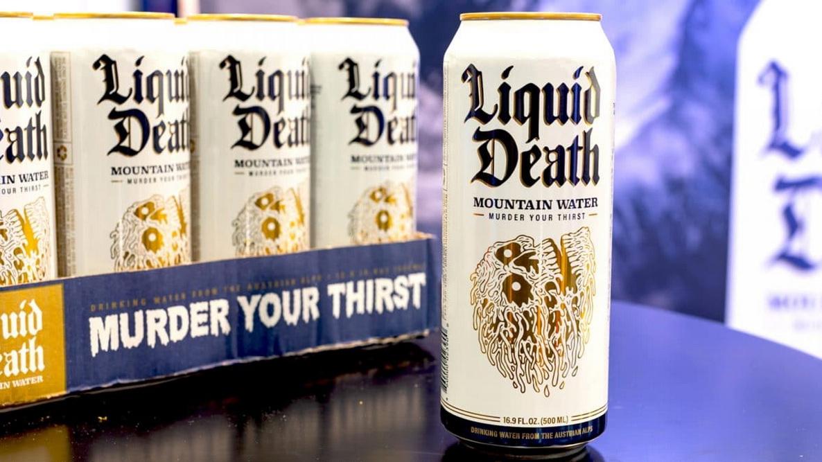 Liquid Death это один из самых ярких и провокационных примеров современного брендинга в категории бутилированной воды | Сетка — социальная сеть от hh.ru