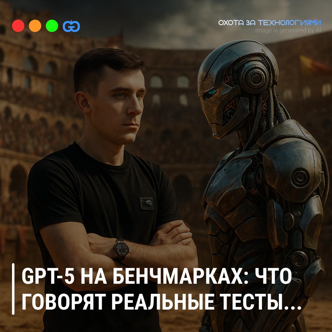На Reddit уже появились жалобы, что GPT-5 «не очень». Но давайте посмотрим на данные из бенчмарков — тестов, где модели ИИ решают одни и те же задачи, чтобы можно было объективно сравнить их качество | Сетка — социальная сеть от hh.ru
