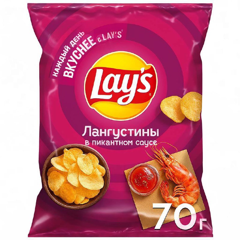 🥔 Lay’s с лангустинами в пикантном соусе скоро появится на полках российских магазинов | Сетка — социальная сеть от hh.ru